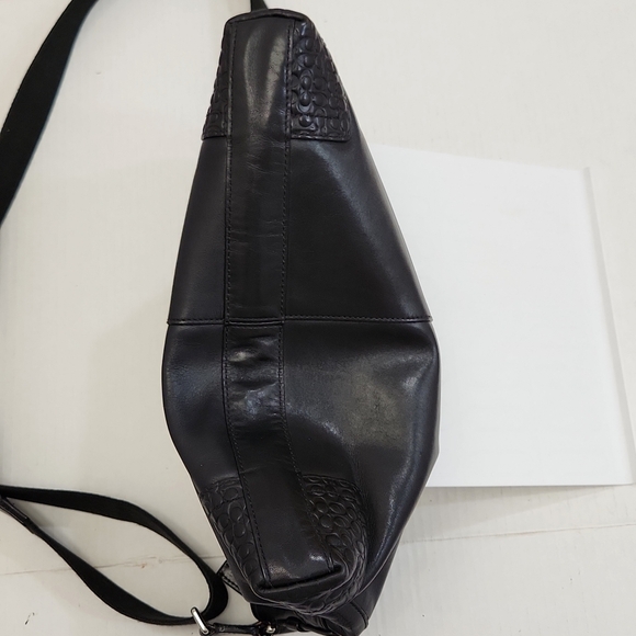 Coach Men's black Leather Crossbody Bag - Picture 9 of 9